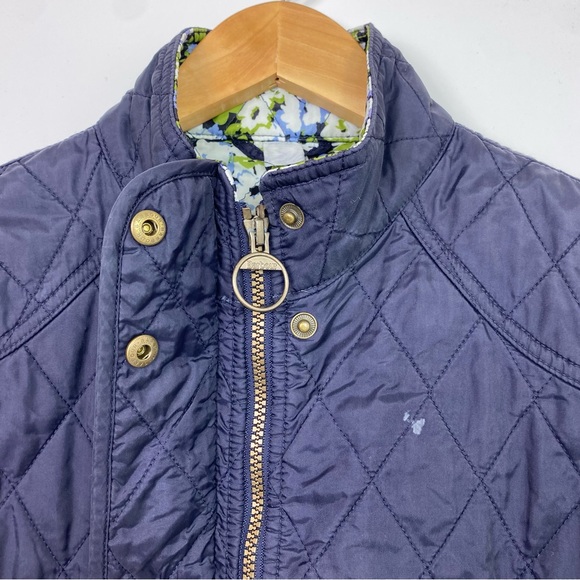 BARBOUR Vest Floral Printed Summer Liddesdale Gilet Vest Waistcoat - Picture 8 of 11